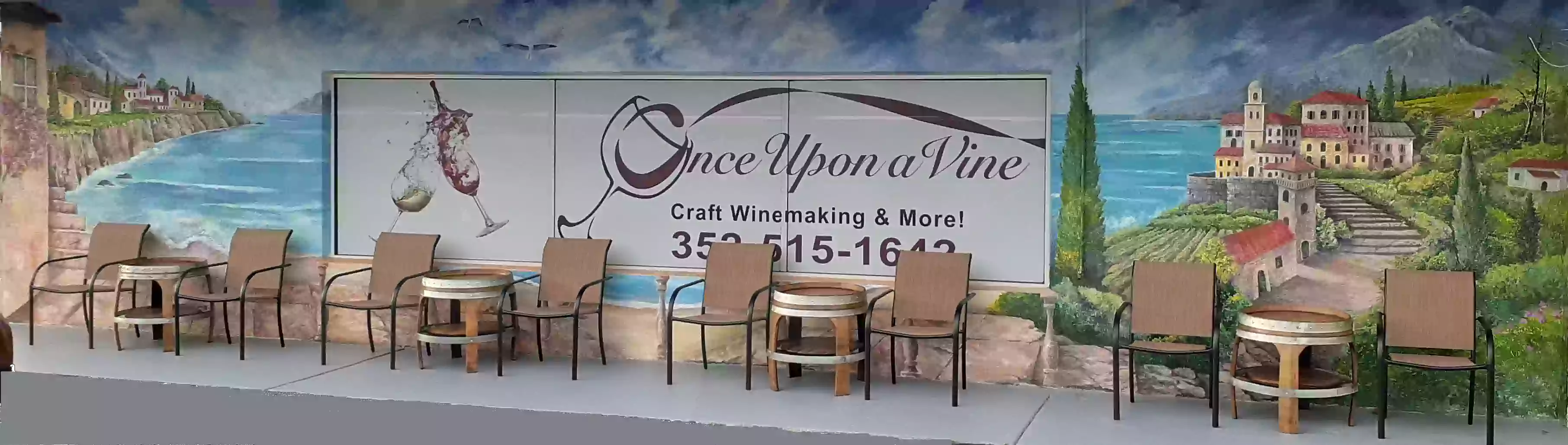 Once Upon A Vine Mural